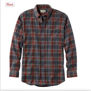 L.L. Bean grey flannel!